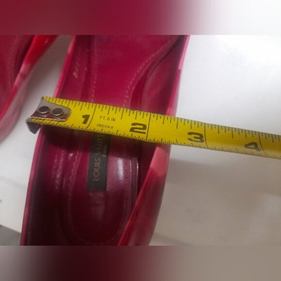 LOUIS VUITTON - Pink Flower Bloom Patent Leather Pump/Heels - Picture 8 of 16